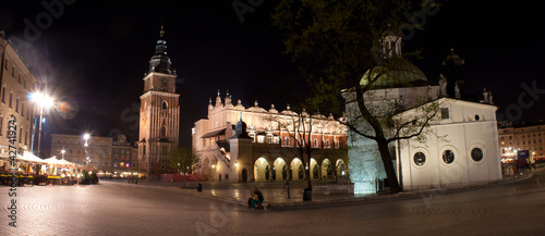 Board z aluminiowym obramowaniem Rynek kraków