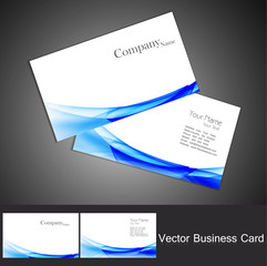 Wall Mural - abstract business card set vector background