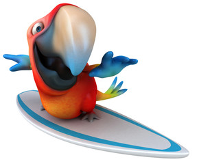 Sticker - Fun parrot