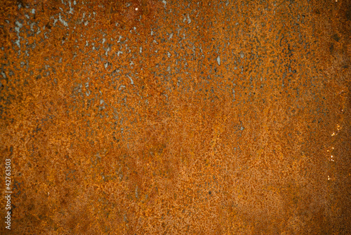 Board z aluminiowym obramowaniem Zardzewiały metal tło