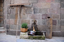 Water Supply In An Anatolian Village In Turkey