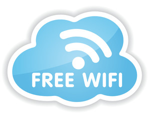 Symbol Free WIFI in cloud