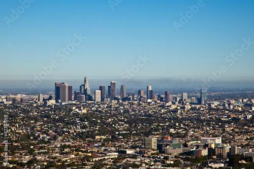 Naklejka samoprzylepna Cityview of los angeles