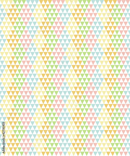 Obraz na płótnie canvas trzyczęściowy "tryptyk" Bez szwu geometryczny wzór