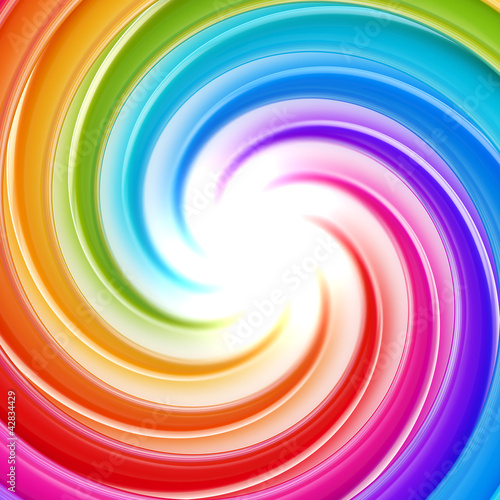 Abstract swirl background made of twirls