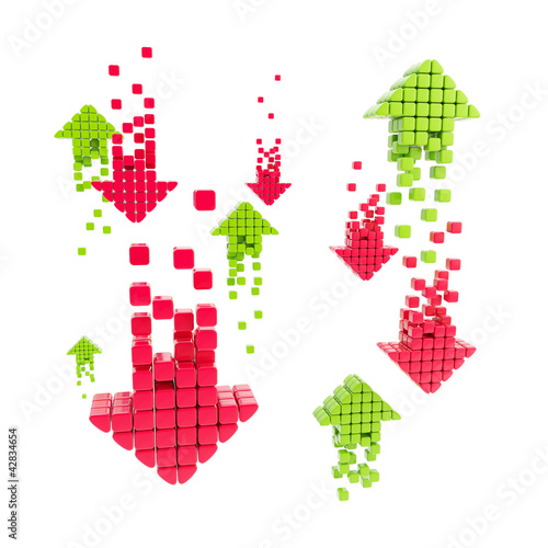 Information and money market concept