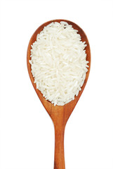 Wall Mural - Wooden spoon with rice