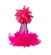 Pink Feather Birthday Party Hat