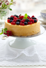 Poster - Cheesecake With Berries