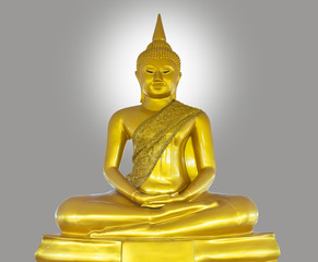 golden buddha statue