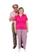© stockyimages - Full length portrait of an aged love couple