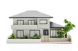 © kai - 白背景に家の模型