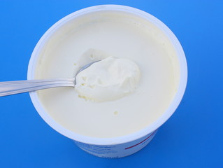 pot de crème fraîche épaisse