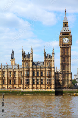 Plakat na papierze fotorealistycznym Londyn - big ben