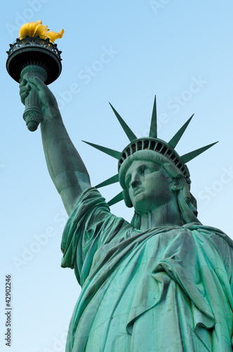 Plakat na papierze fotorealistycznym Zdjęcia z podróży z Nowego Jorku - manhattan