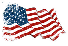 Grange Flag Of USA