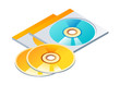 vector icon CD