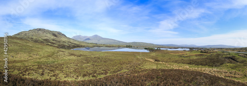 Board z aluminiowym obramowaniem Rannoch cumować panorama wyżyny szkocja