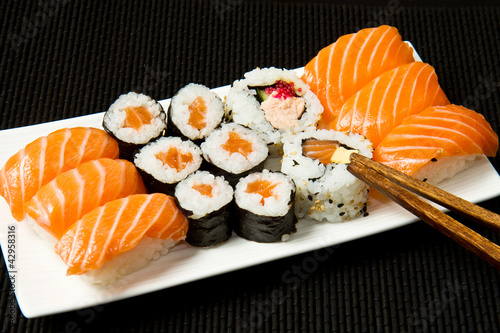 Tapeta ścienna Sushi