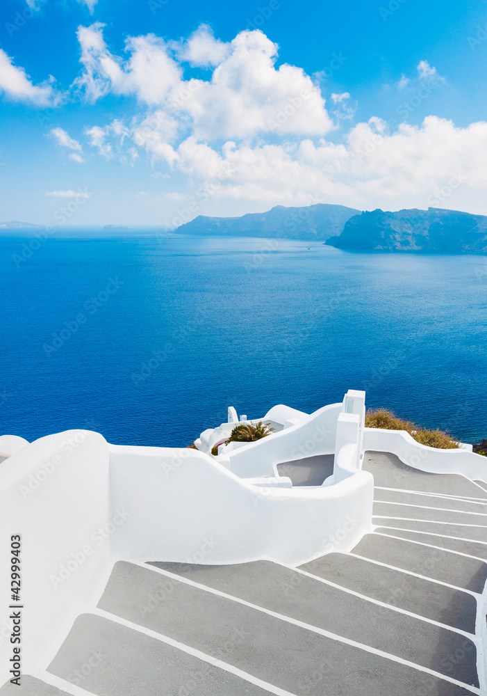 Santorini Island, Greece - obrazy, fototapety, plakaty 