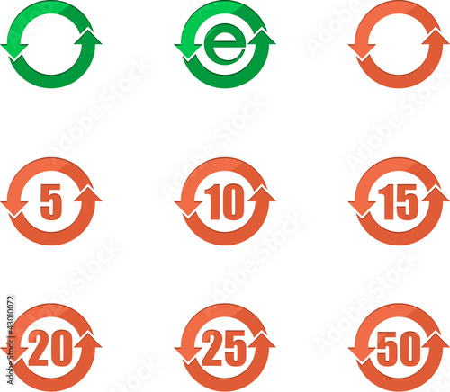 China RoHS compliant labels Stock-Vektorgrafik | Adobe Stock