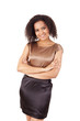 © Trendsetter Images - Beautiful afro business woman posing