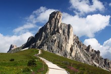 La Gusela mountain, Passo Giau, Dolomiti, Italy