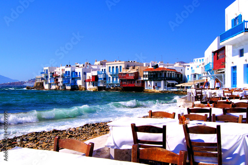Board z aluminiowym obramowaniem Mały wenecja, mykonos