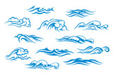 Ocean and sea waves