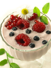 Poster - Yogurt dessert