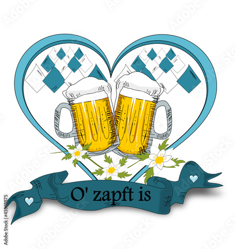 Oktoberfest Herz Mit Bierkrug Buy This Stock Vector And Explore Similar Vectors At Adobe Stock Adobe Stock