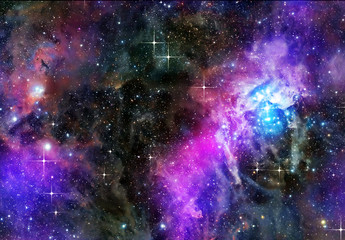 Wall Mural - deep or outer space