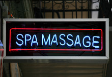 Massage Sign
