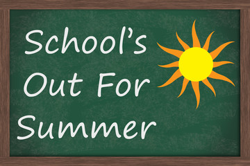 Poster - Schools Out for Summer