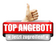 Top Angebot! Button, Icon