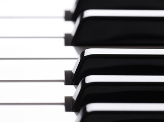 Fototapete - piano keyboard