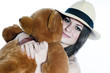© Eduardo J. Cabaleiro - fashion girl with teddy bear