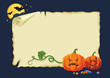 Halloween card, no gradients
