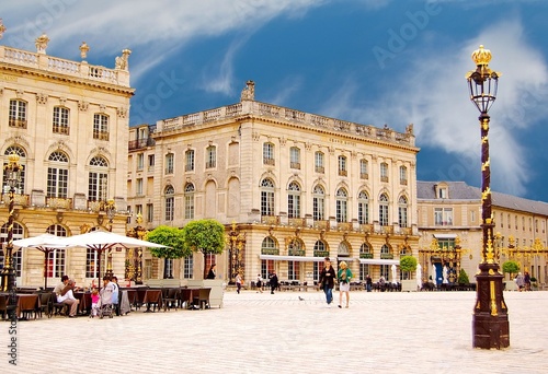 Obraz na płótnie canvas dwuczęściowy "dyptyk" Stanislas kwadrat w nancy w Lorraine, Francja