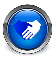 Wall Mural - Handshake icon