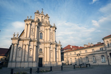 Wizytki Church In Warsaw (Poland)