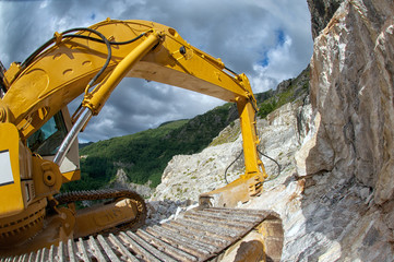 Scraper In The Marble Cave