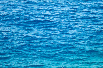 clear blue sea, water seascape abstract background