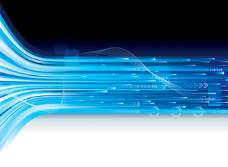 Leinwandbilder - Abstract background of technology connection.