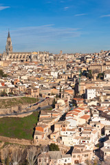 Sticker - Old Toledo town, Spain