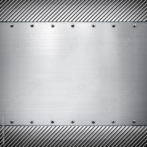 Board z aluminiowym obramowaniem Metalowy talerz