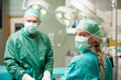 © WavebreakmediaMicro - Two surgeon wearing surgical equipment