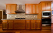 Renovated designer kitchen.