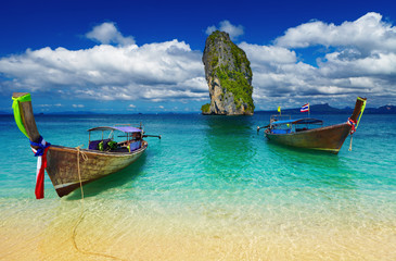 Sticker - Tropical beach, Andaman Sea, Thailand