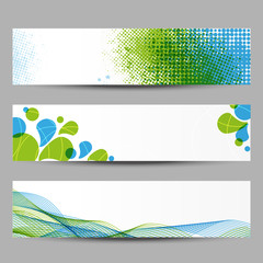 Wall Mural - Fresh banners